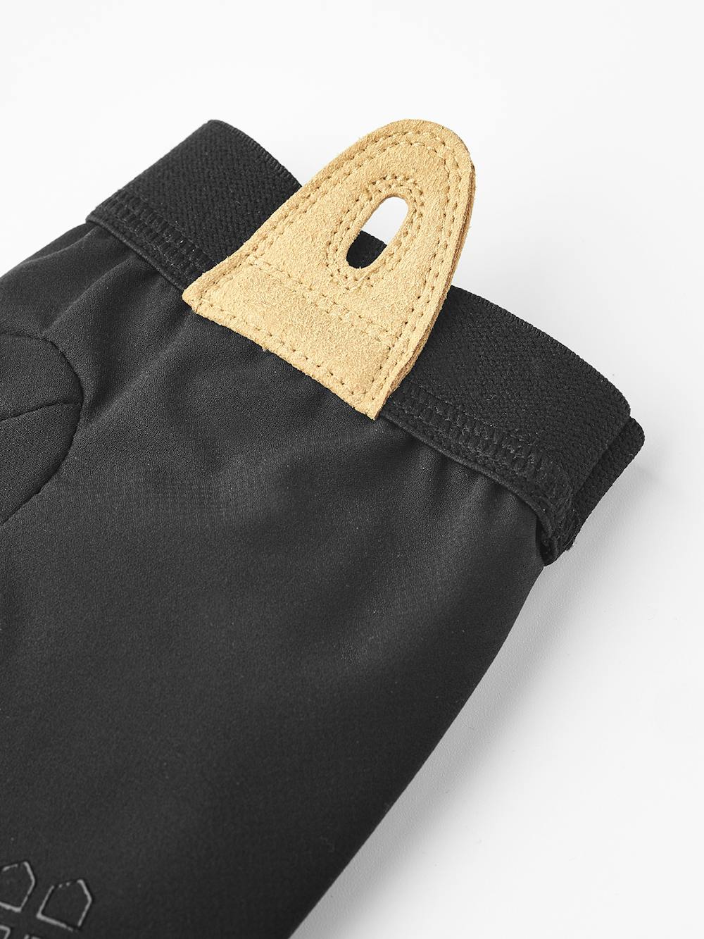 Schwarzer Lobster-Handschuh aus Stoff (3 oder 5)