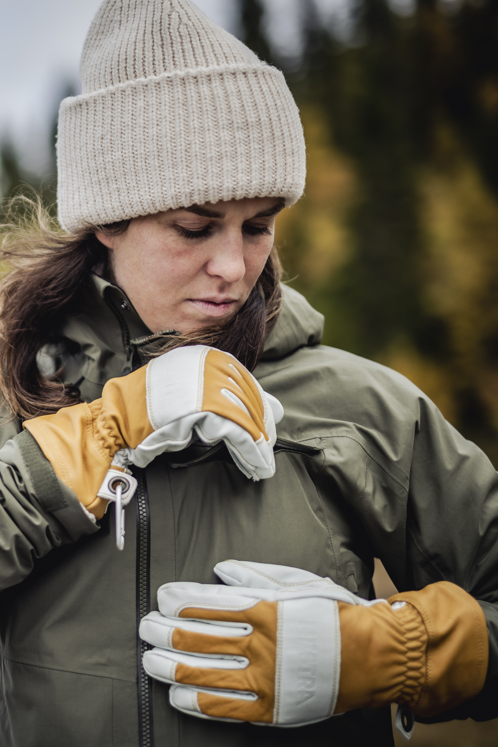 Fält Guide Glove - Natural Yellow & offwhite | Hestra Gloves