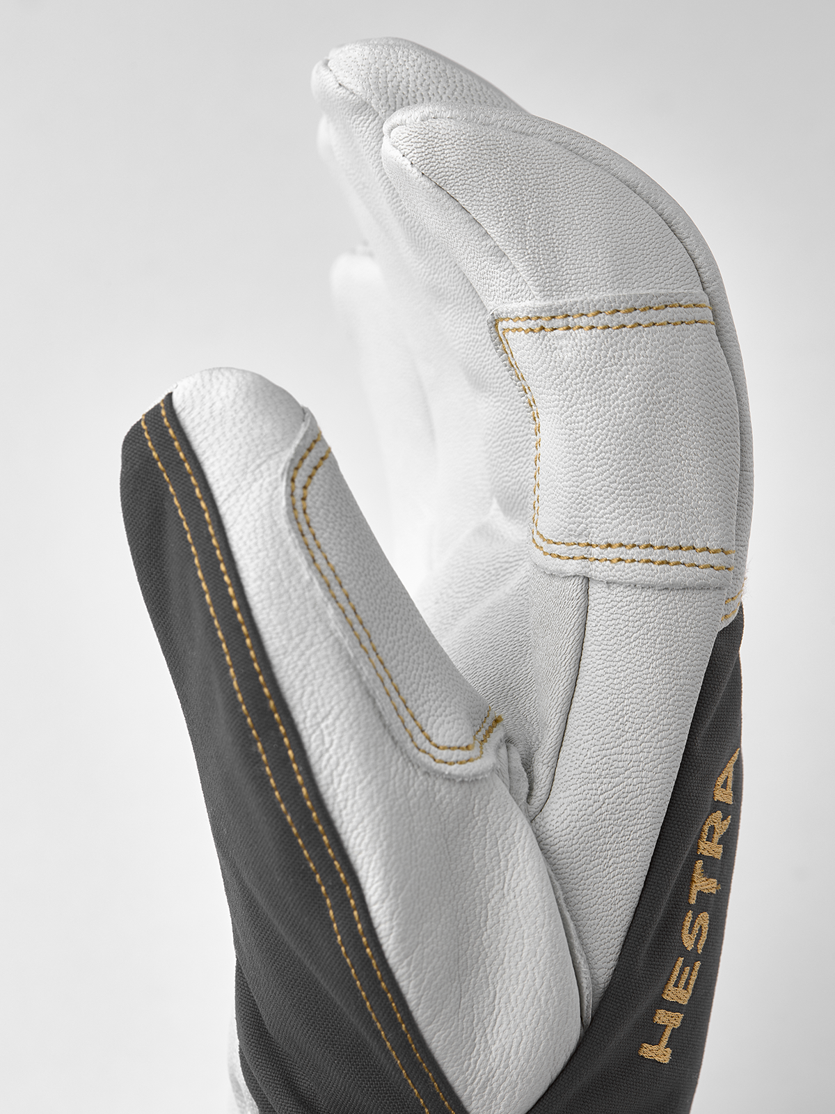 Army Leather GORE-TEX - Grey | Hestra Gloves