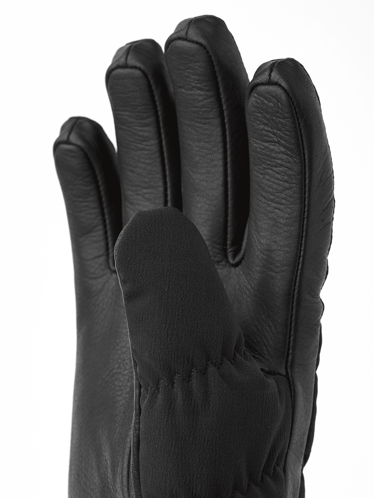Luomi Czone Female 5-finger - Black | Hestra Gloves