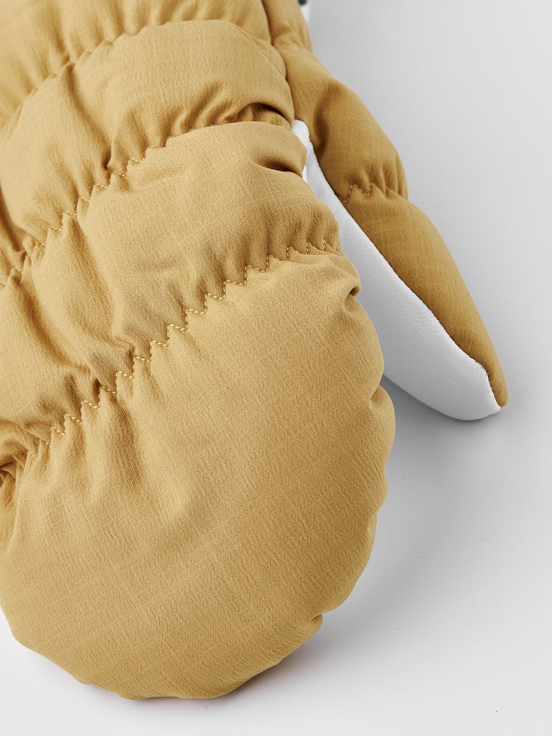 Dark yellow mitten with white hairsheep palm 
 (3 of 5)