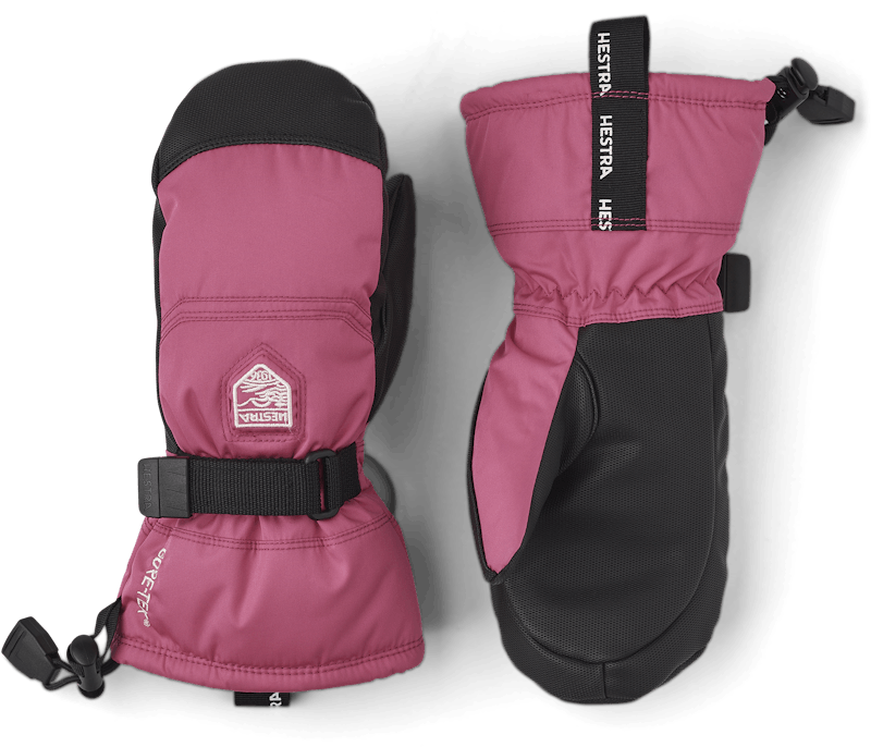 Gore-Tex Gauntlet Jr. Mitt in the color Fuchsia (1 of 5)