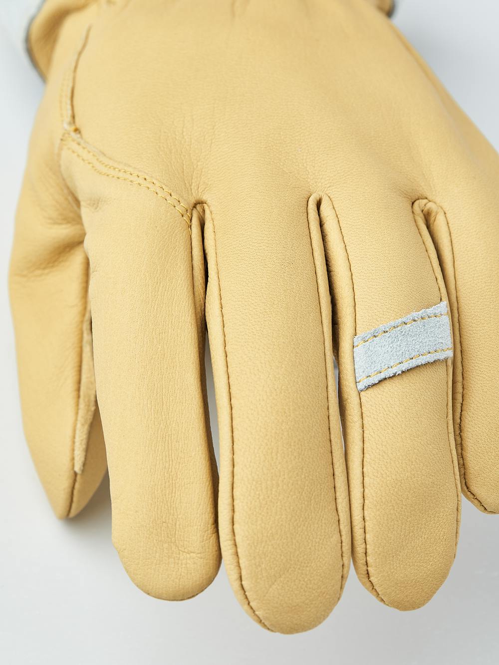 Yellow outdoor glove with goat leather palm (5 of 8)