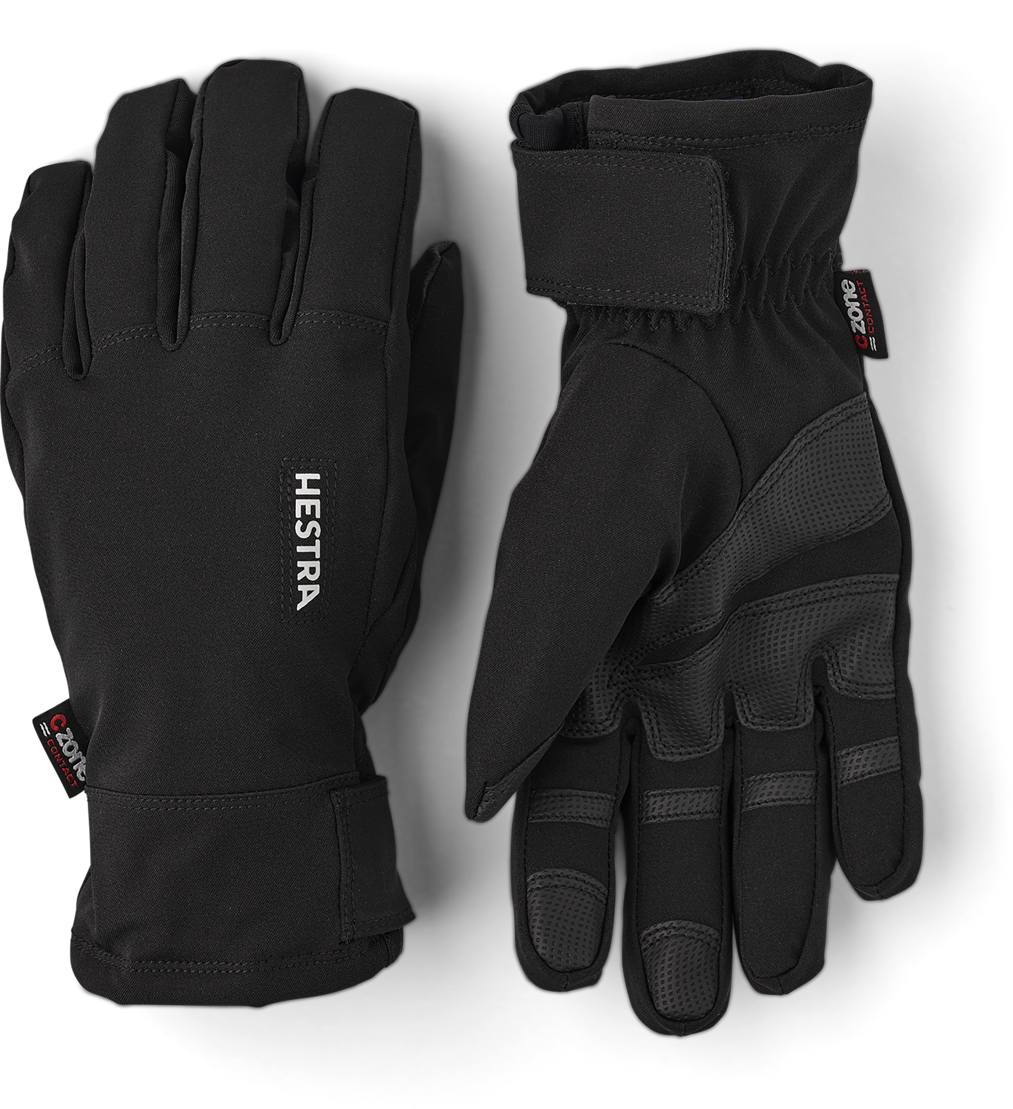CZone Contact Pick Up 5finger Black Fivefinger Hestra Gloves