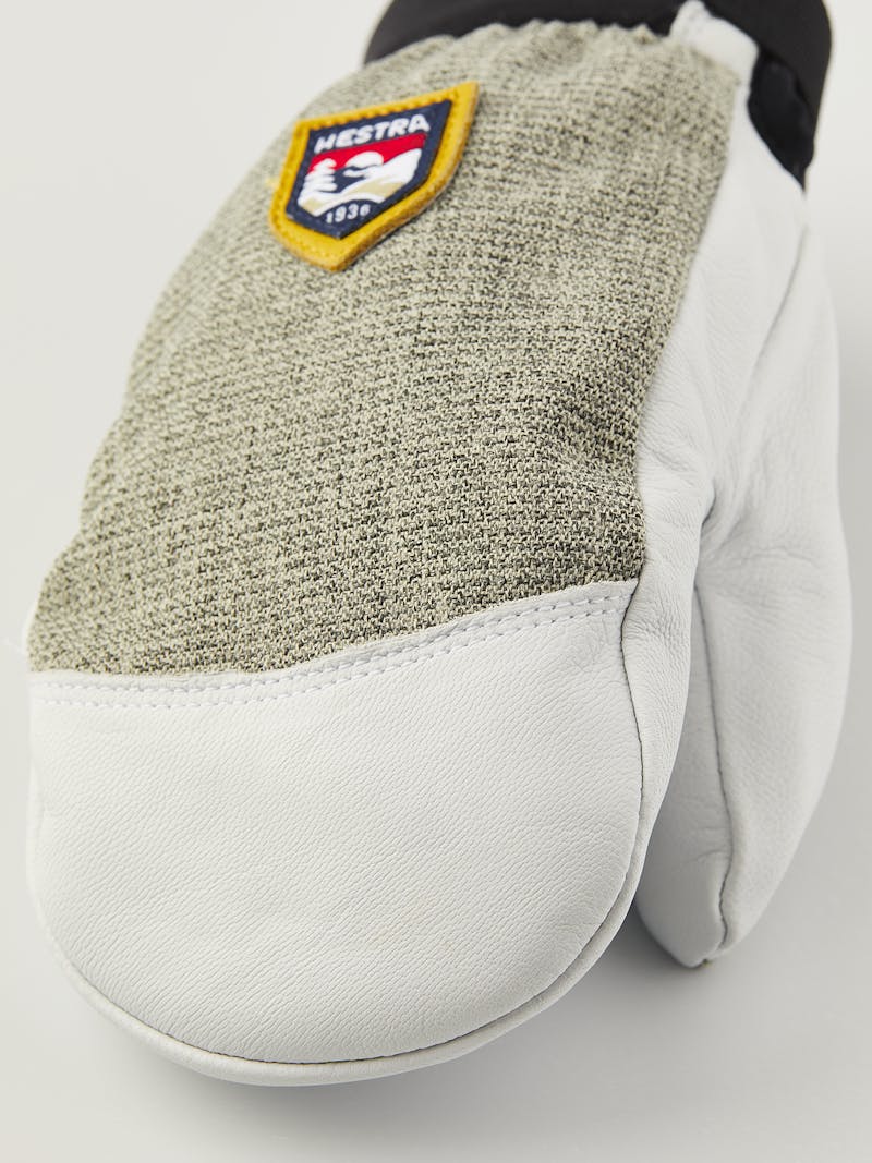 Army Leather Patrol Jr. Mitt in the color Light grey (4 of 5)