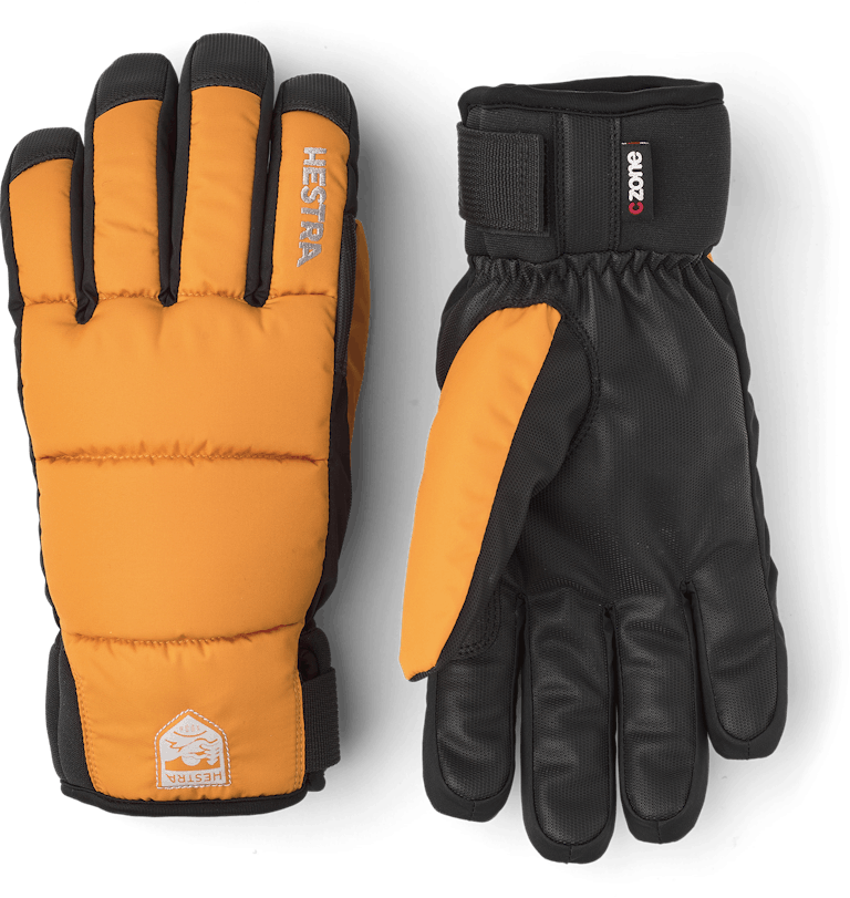 Gloves Hestra - Orange Frost CZone Primaloft Mitt |