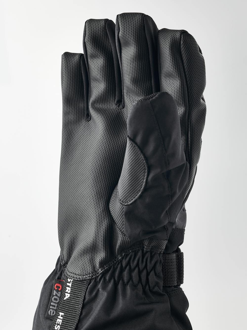 Gauntlet CZone Jr. 5-finger i färgen Grafit & svart (3 av 6)