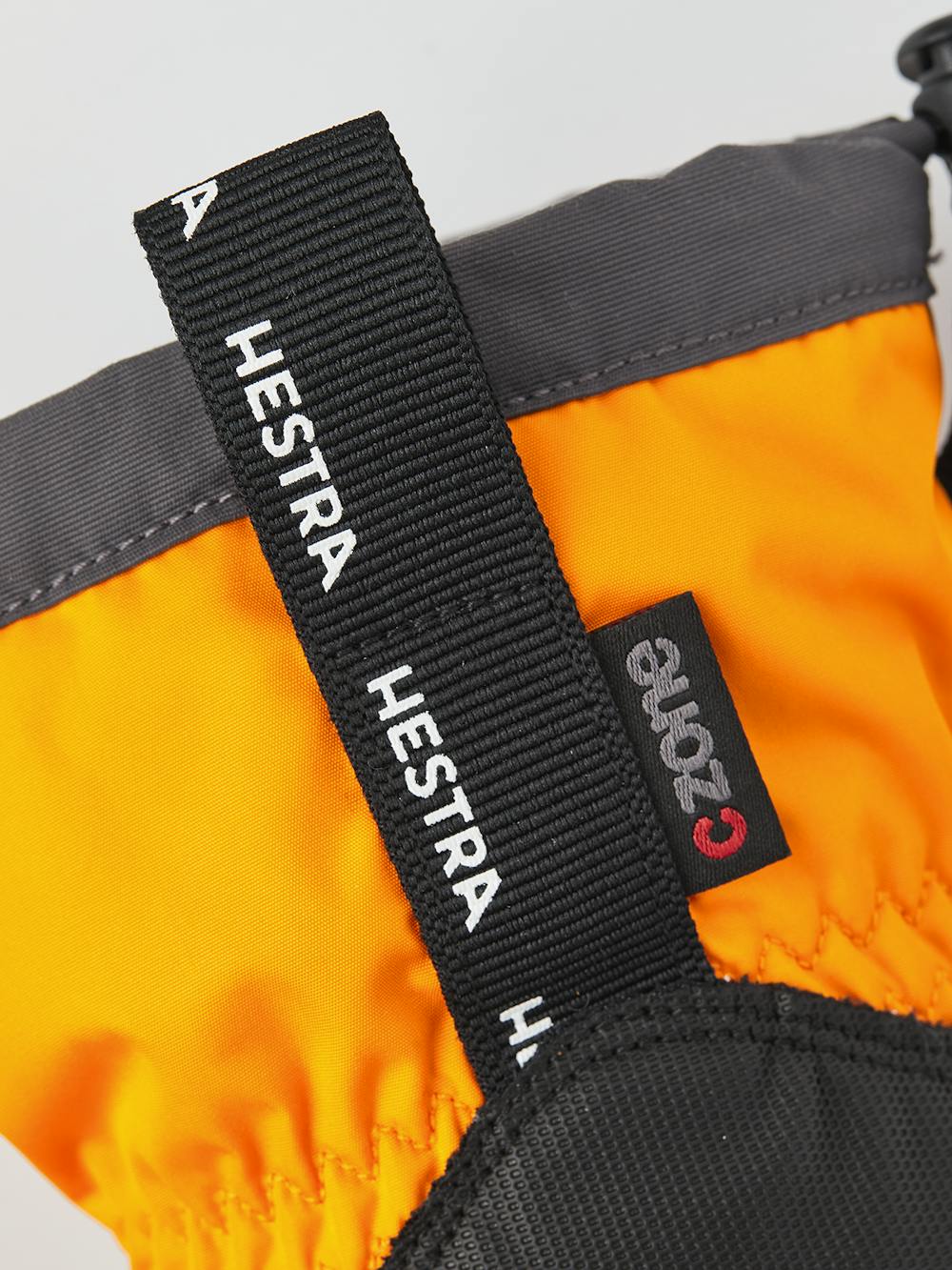 Gauntlet CZone Jr. 5-finger in the color Orange & graphite (4 of 6)