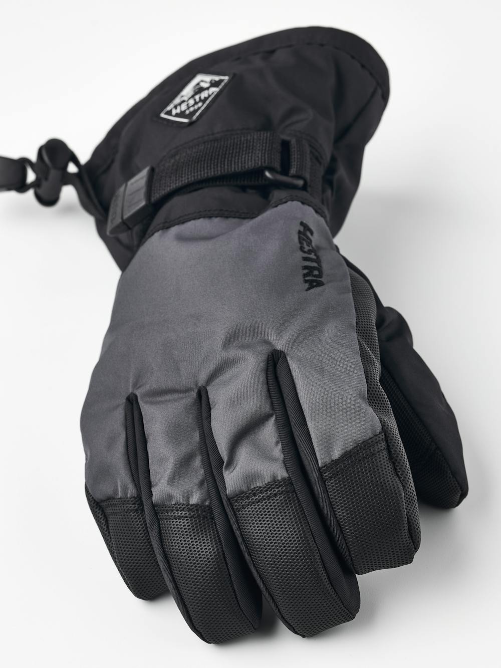 Gauntlet CZone Jr. 5-finger i färgen Grafit & svart (4 av 6)