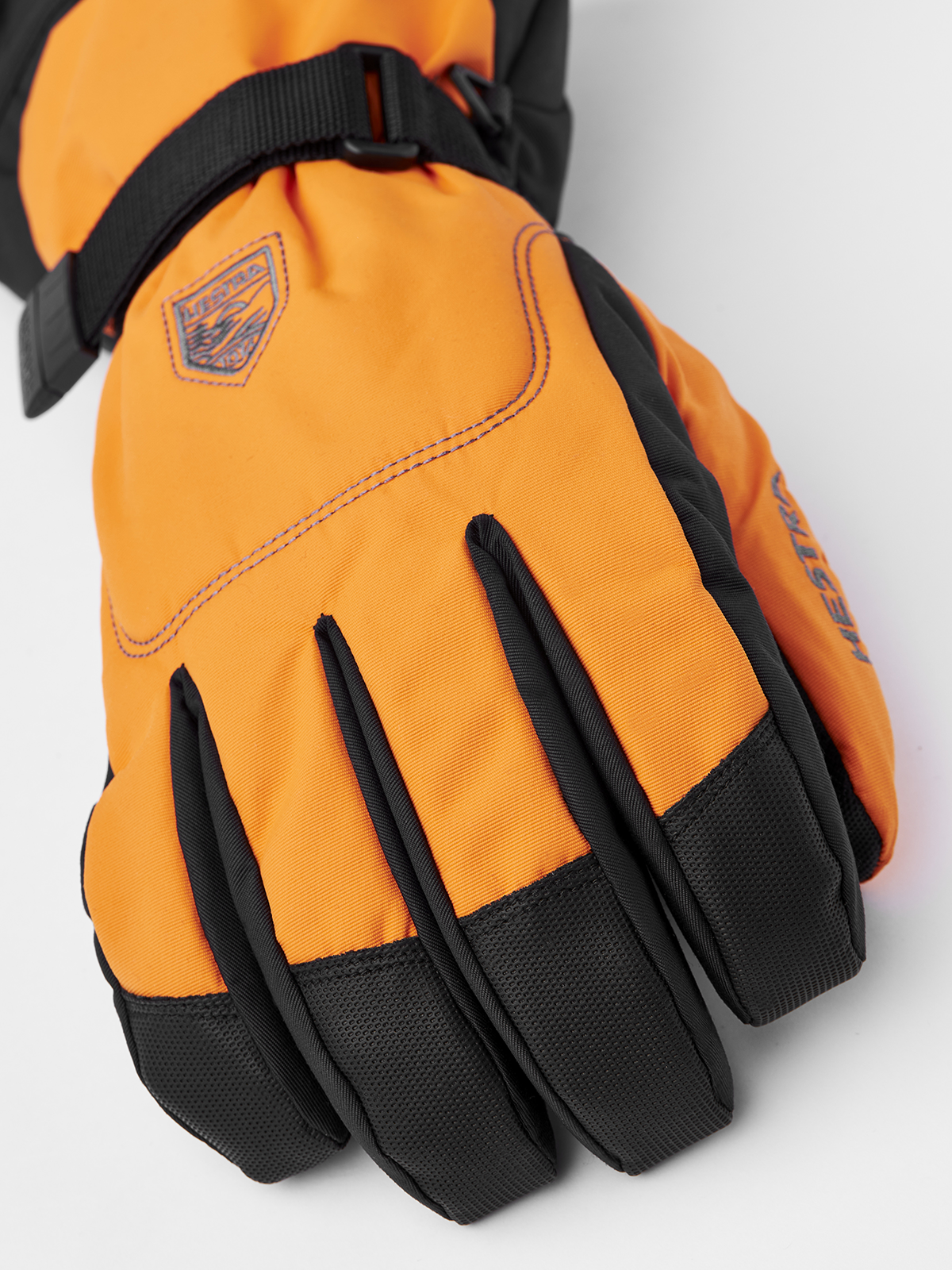 Sr. Hestra Gloves | Orange Gauntlet -