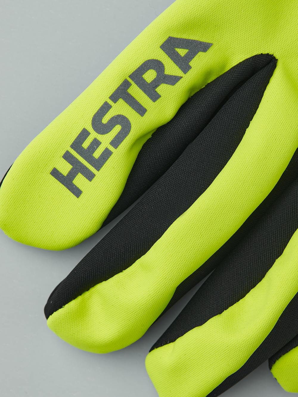 Hi-vis yellow fabric outdoor glove (3 of 8)