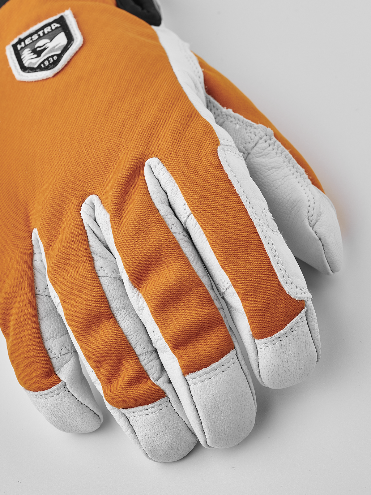 Ergo Grip Active 5finger Orange & Offwhite Hestra Gloves