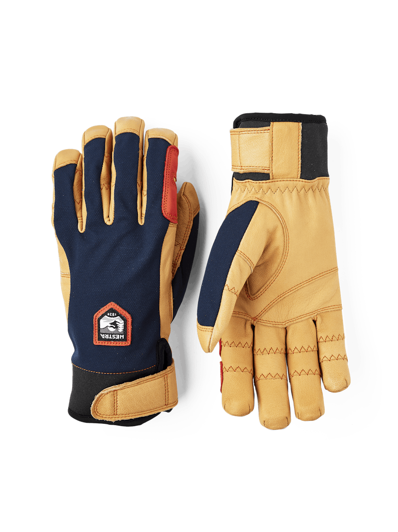 Ergo Grip Active 5-finger i färgen Marin & naturbrun (1 av 6)