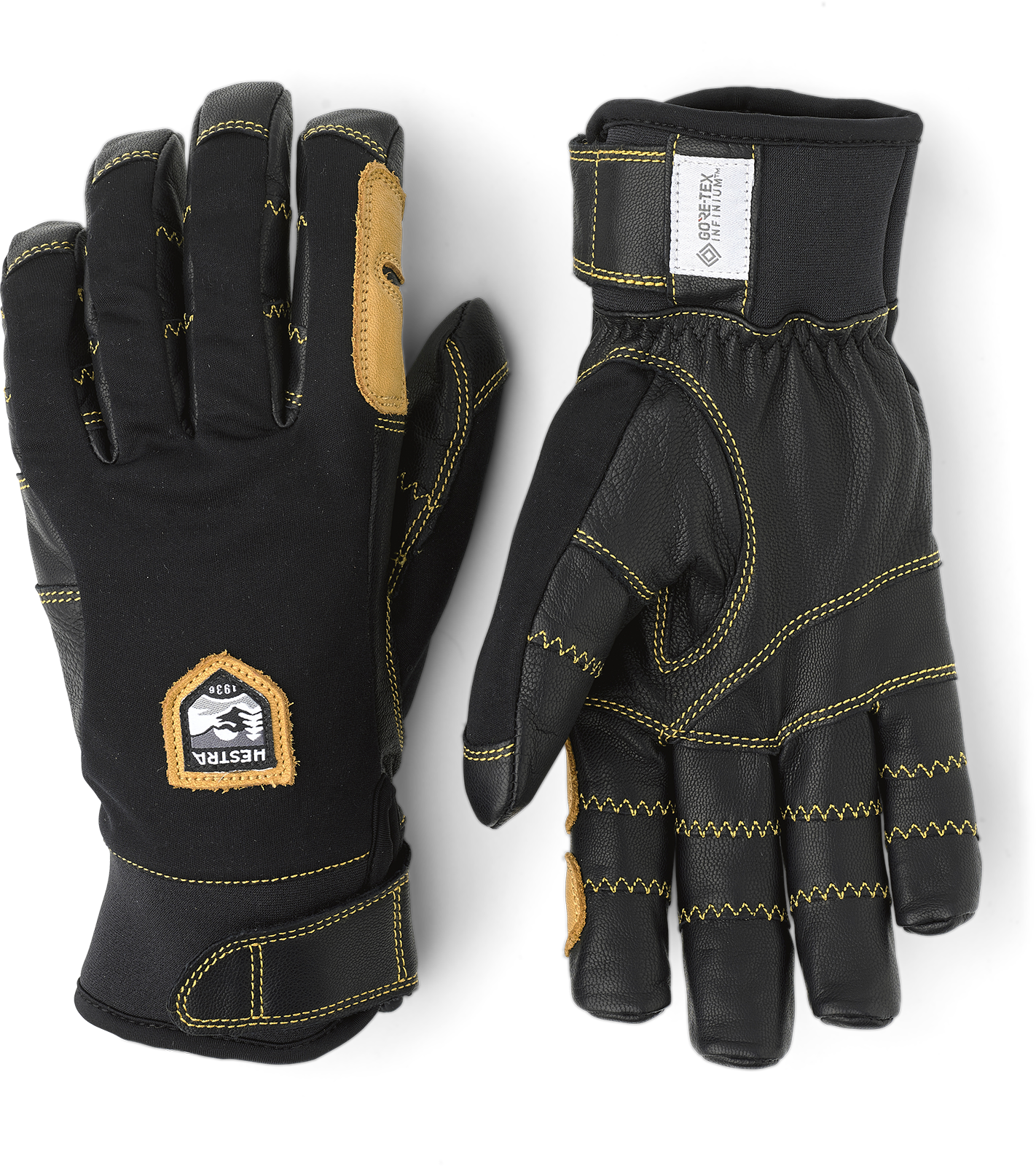 Ergo Grip Active - Black | Hestra Gloves