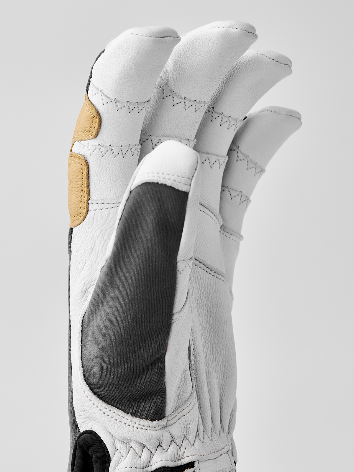 Ergo Grip Active 5-finger - Grey & offwhite | Hestra Gloves