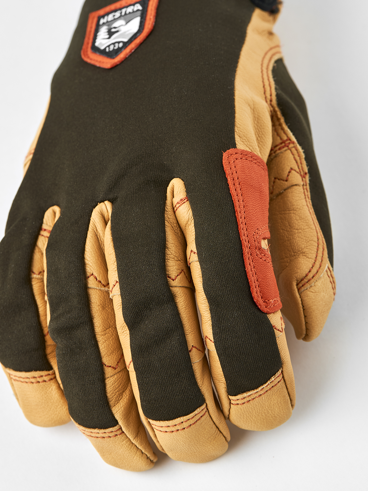 Ergo Grip Active - Dark forest & natural brown | Hestra Gloves