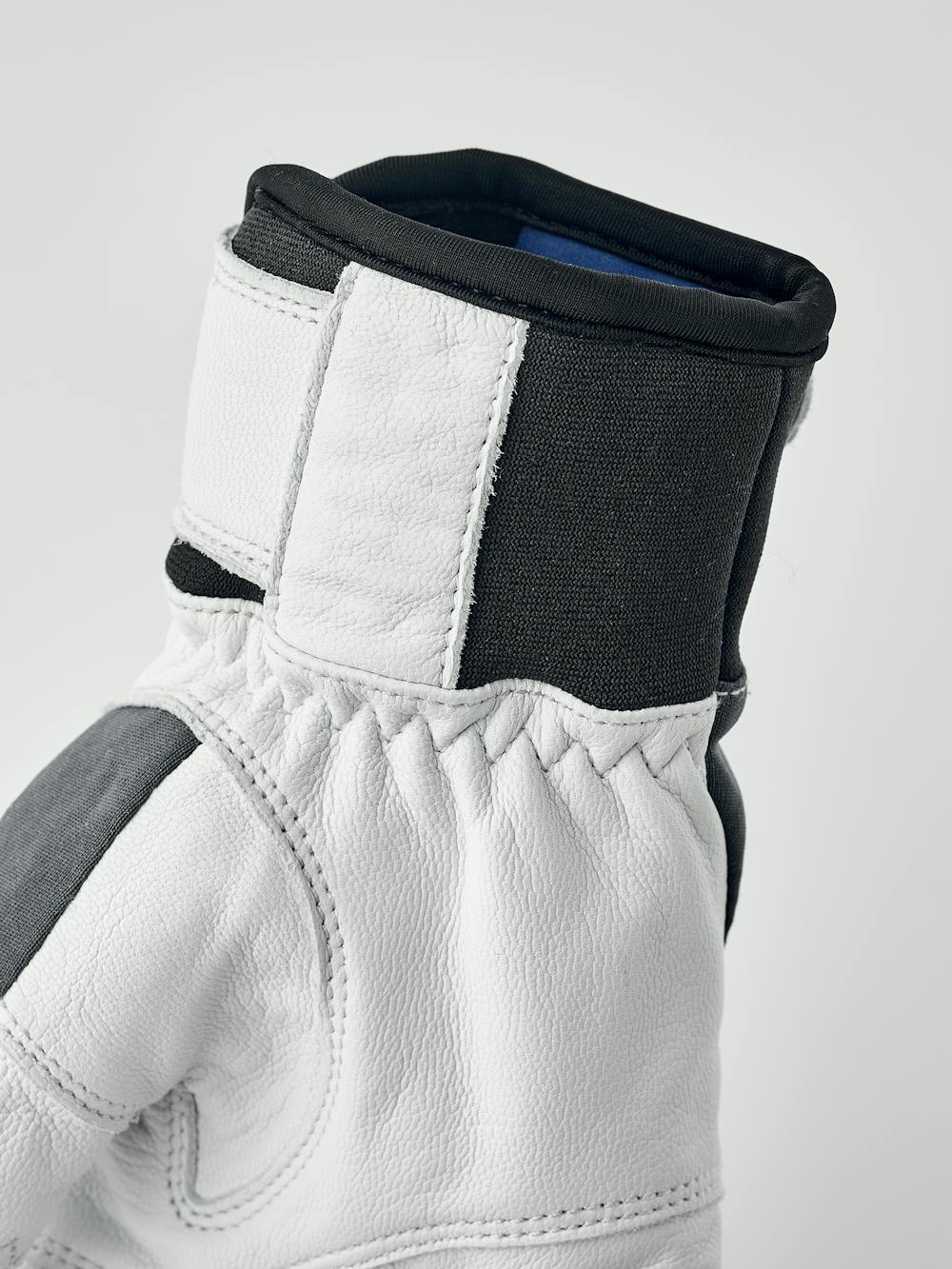 Gray outdoor glove with white goat leather palm (3 of 8)