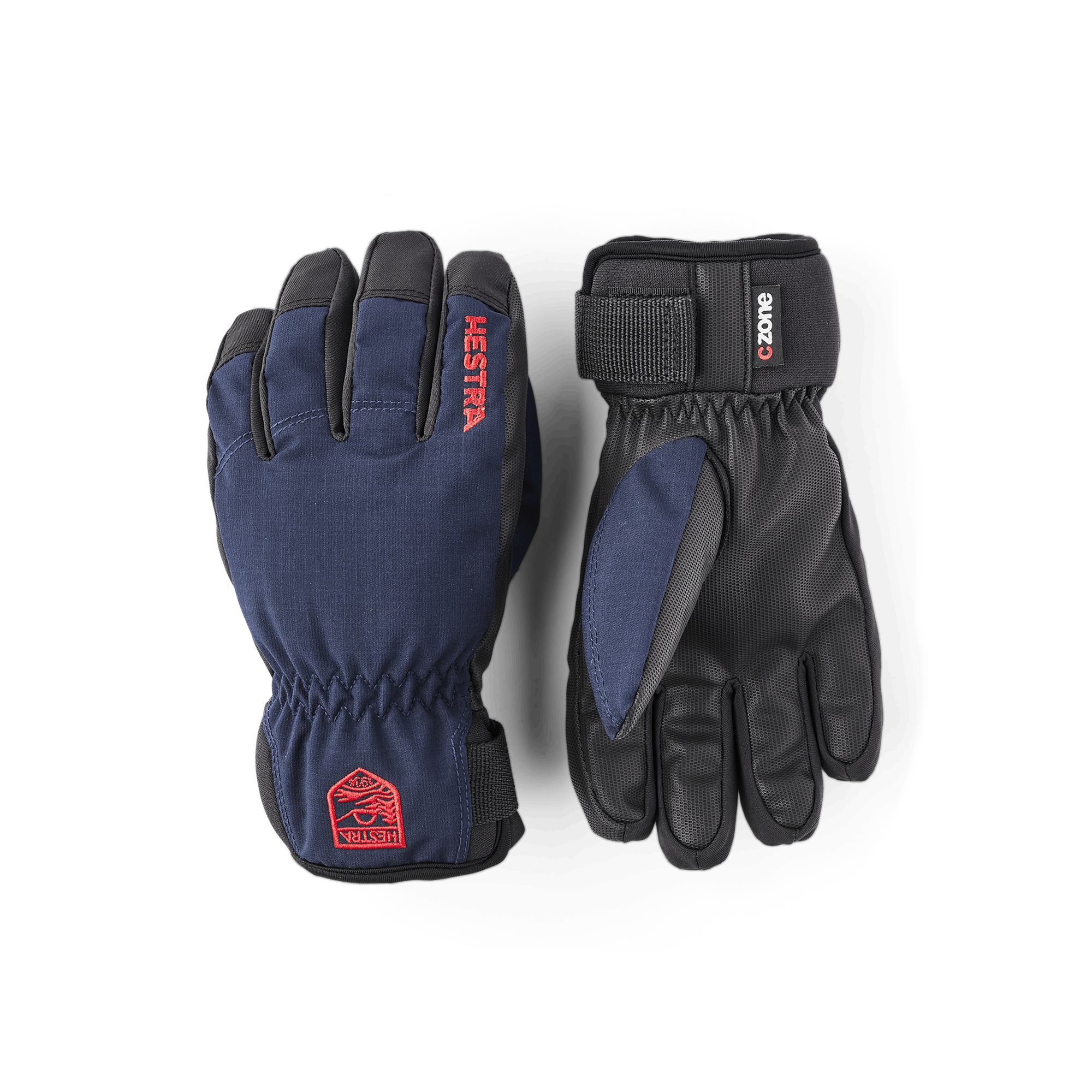 Dark blue fabric children’s glove with black palm  (1 of 6)