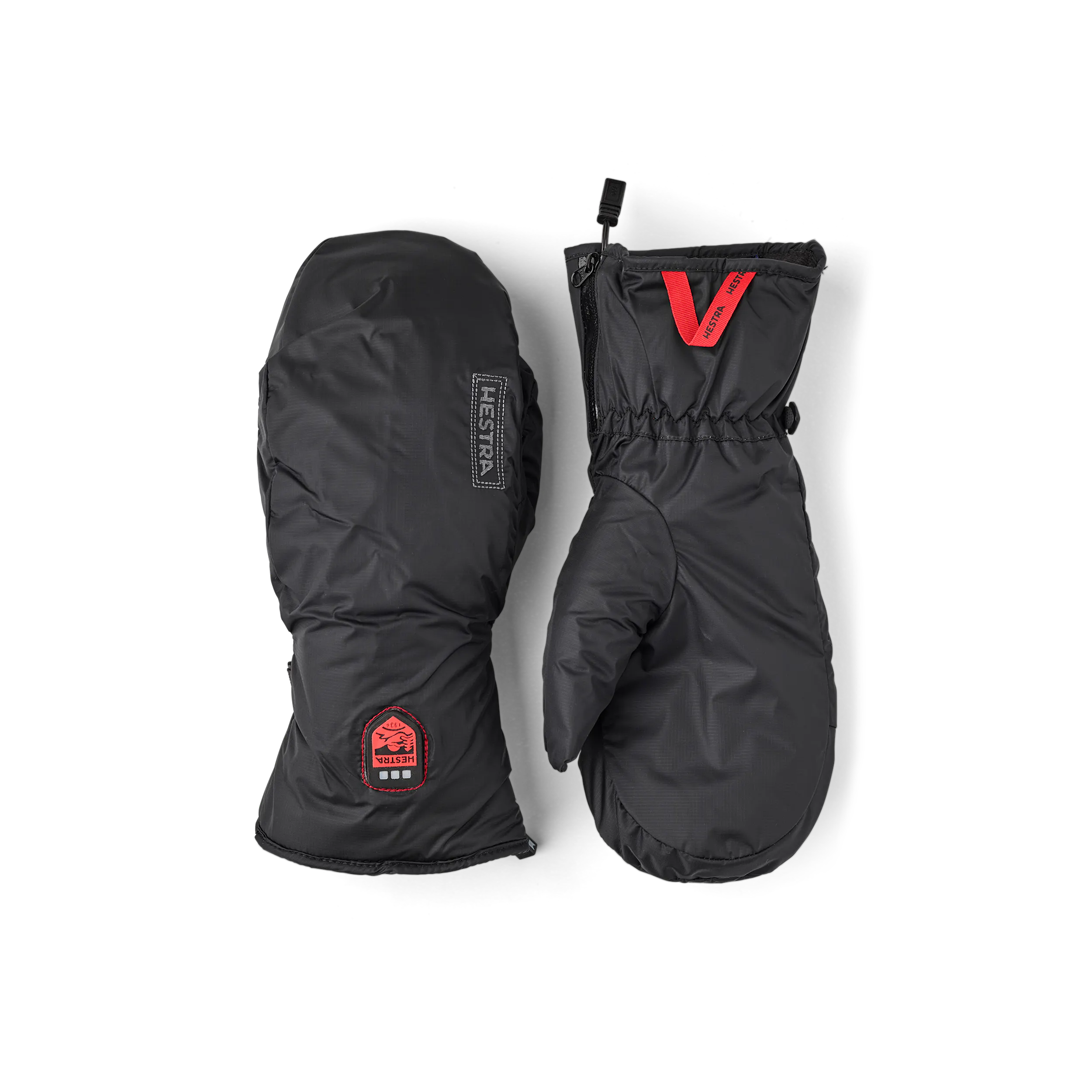 Black battery-heated inner mitten (1 of 7)