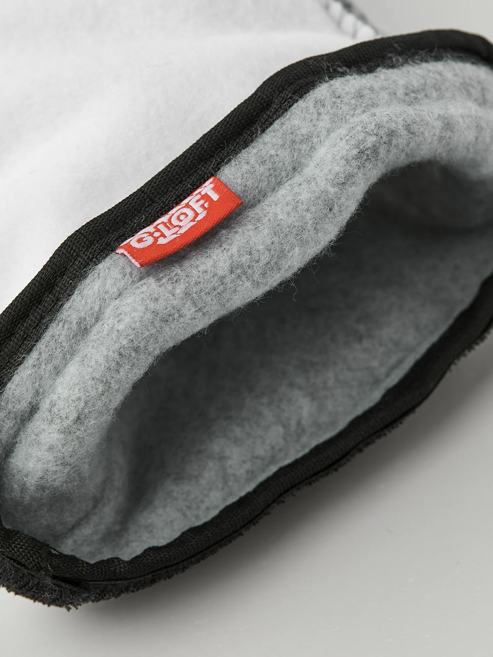 White machine-sewn liner glove  (2 of 4)