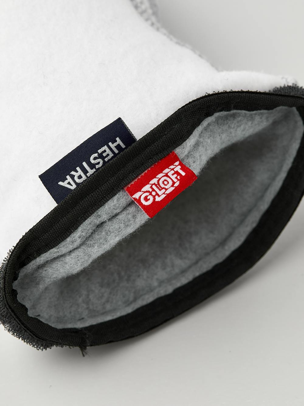 Vitt maskinsytt tumfoder
 (2 av 8)