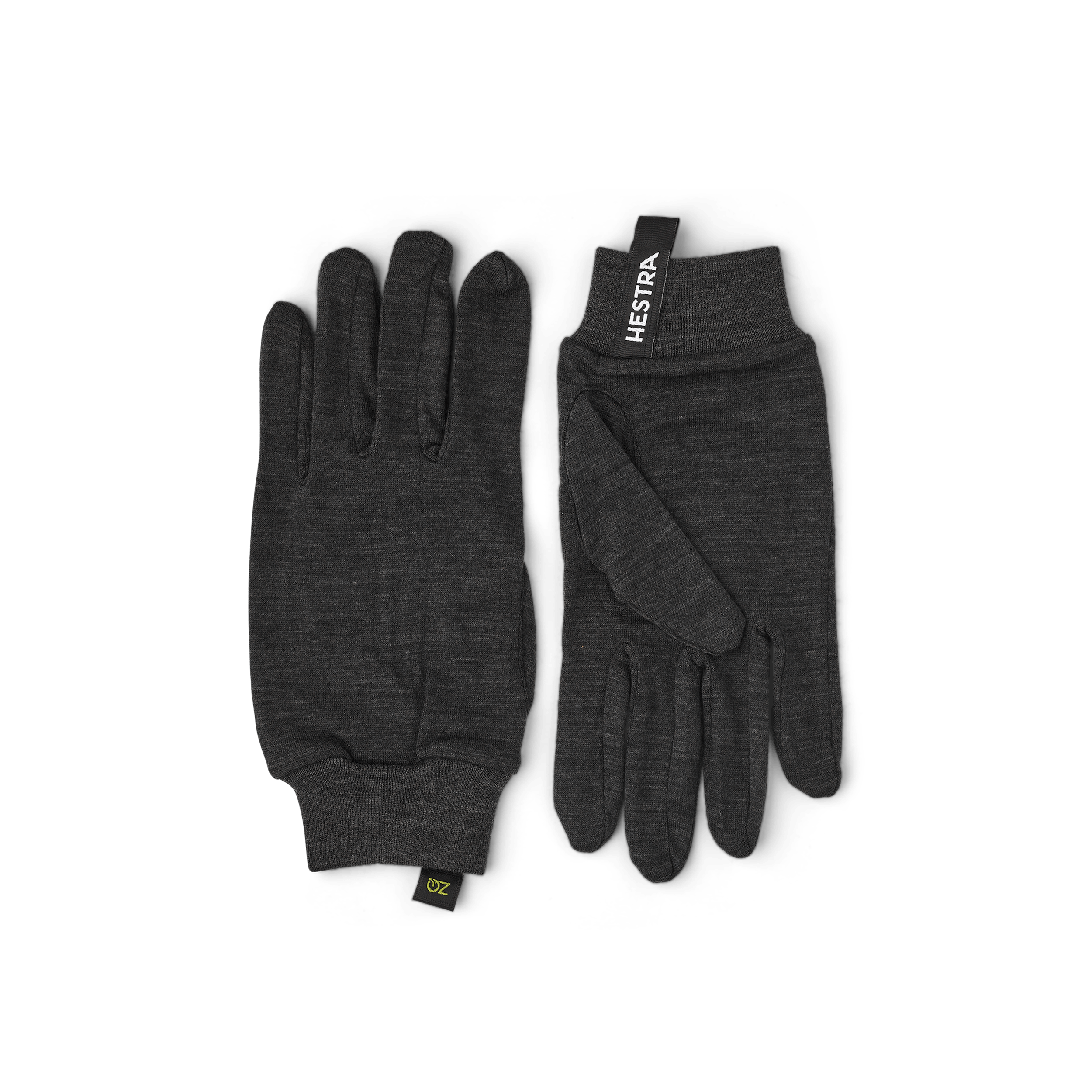 Gray merino wool inner glove (1 of 4)