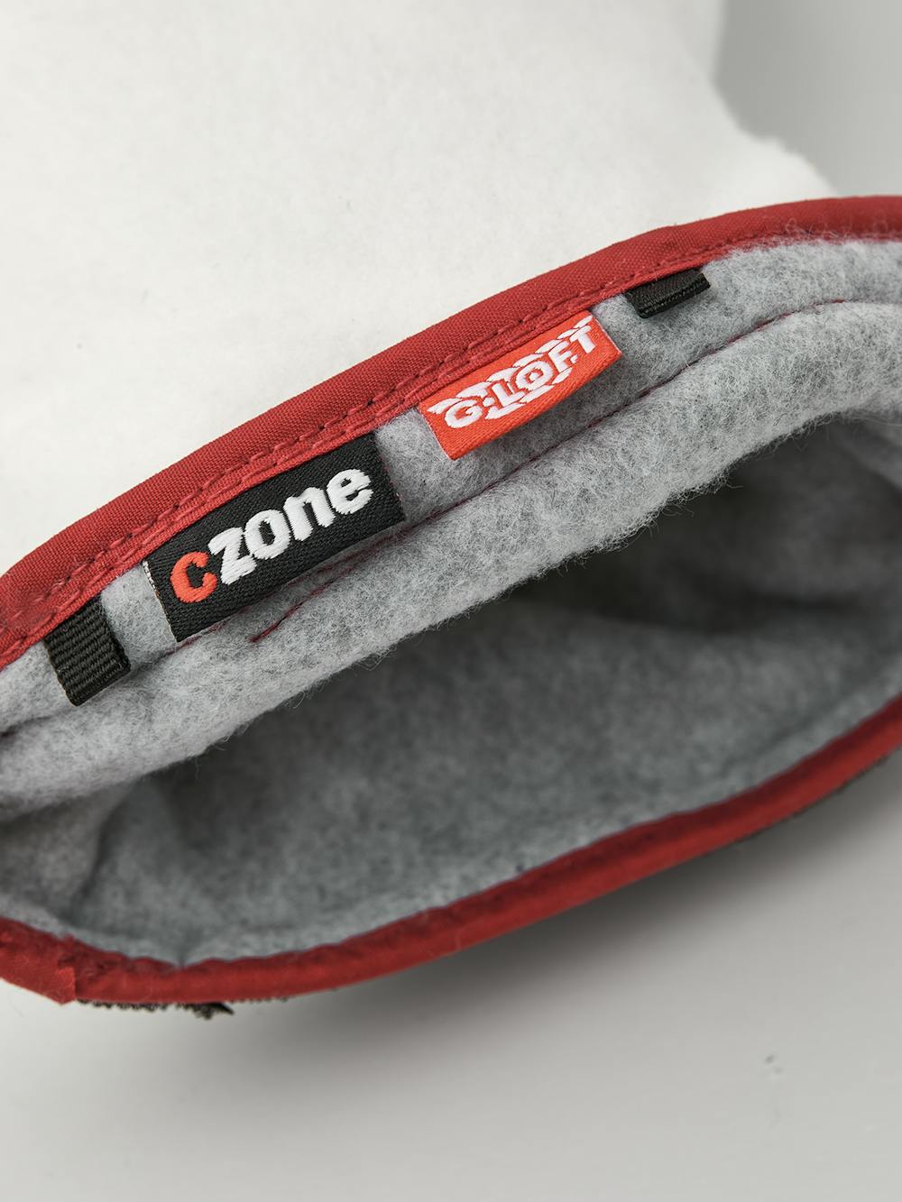 White machine-sewn liner glove (2 of 4)