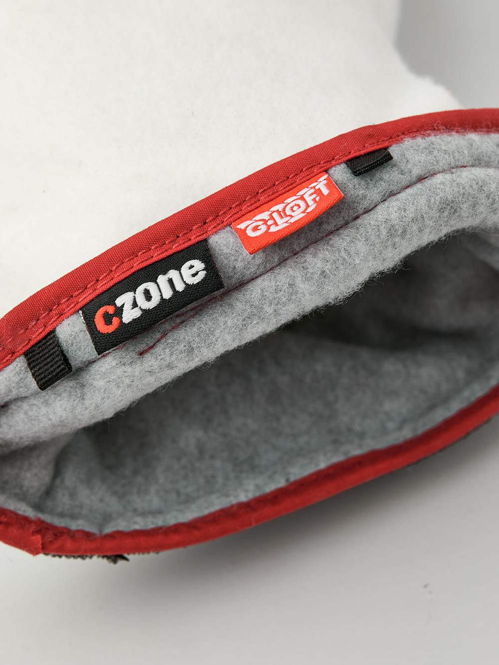 White machine-sewn liner glove  (2 of 4)