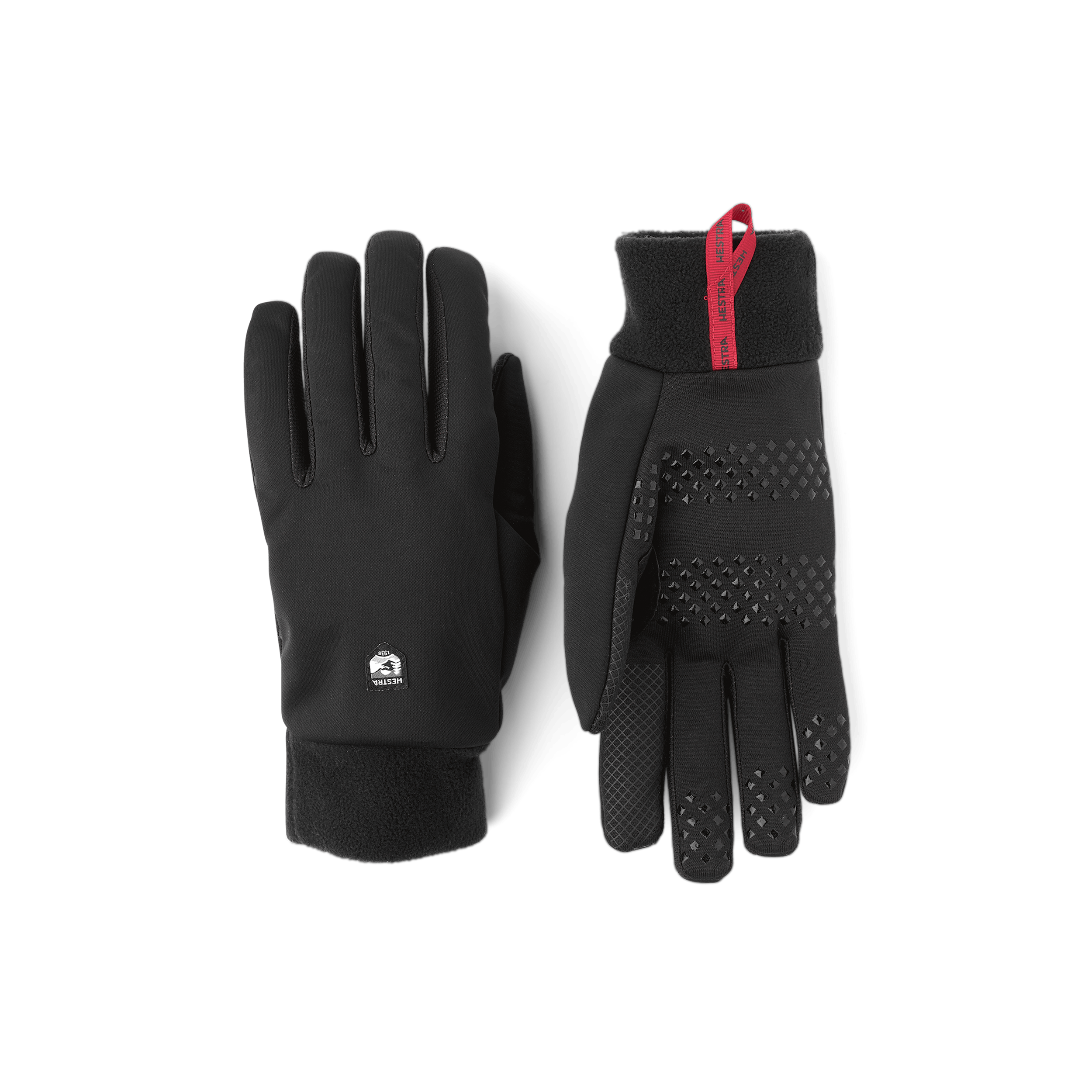 Black windproof inner glove with touch function (1 of 7)