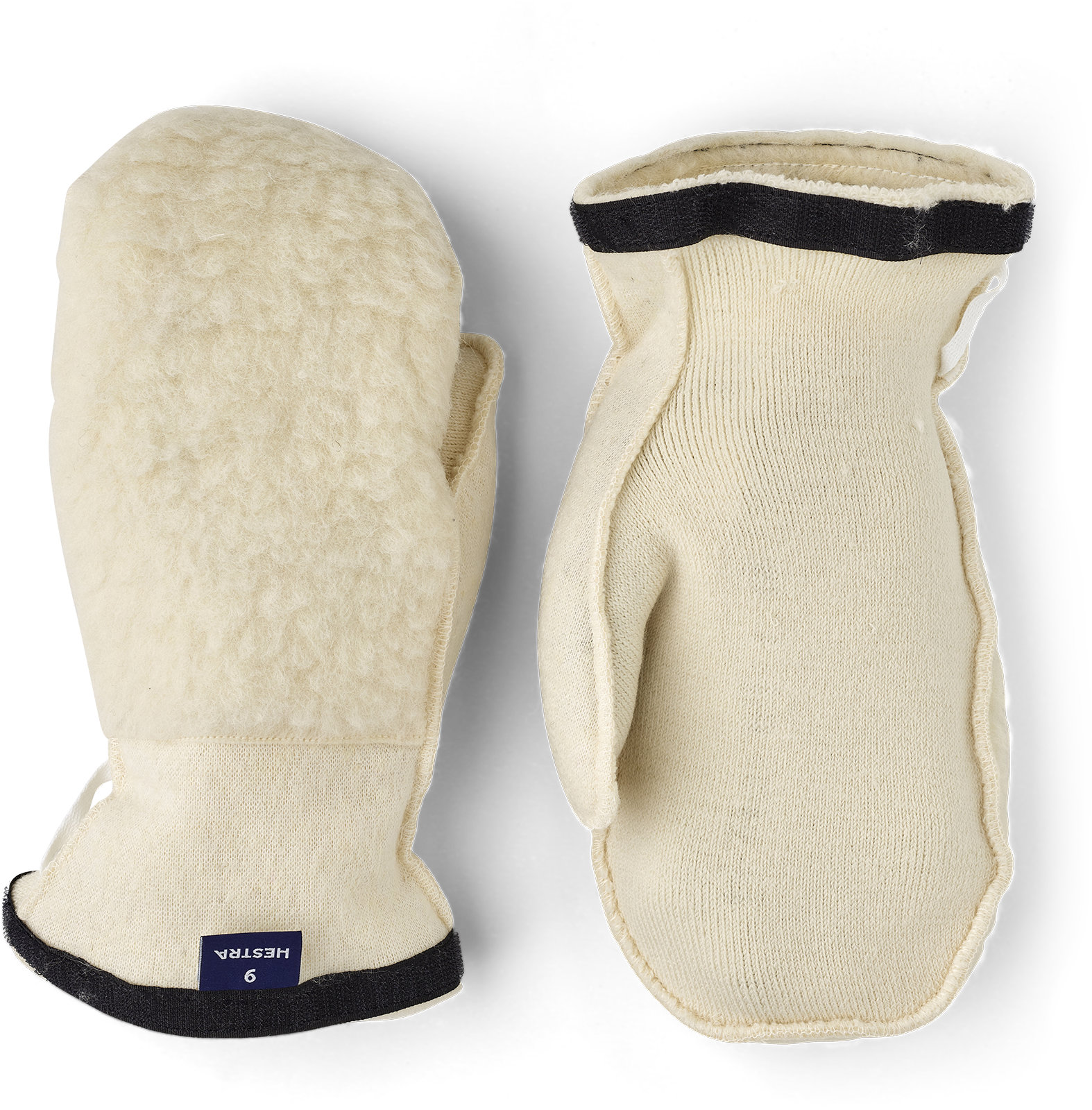 2019 Adult Hestra Merino Wool Liner Gloves Size 6 grey 34120 Ski Winter Warm 
