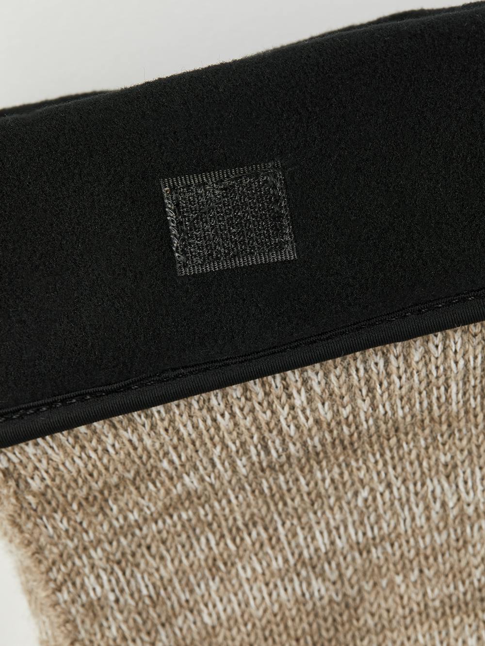 Beige merino wool liner glove (4 of 4)