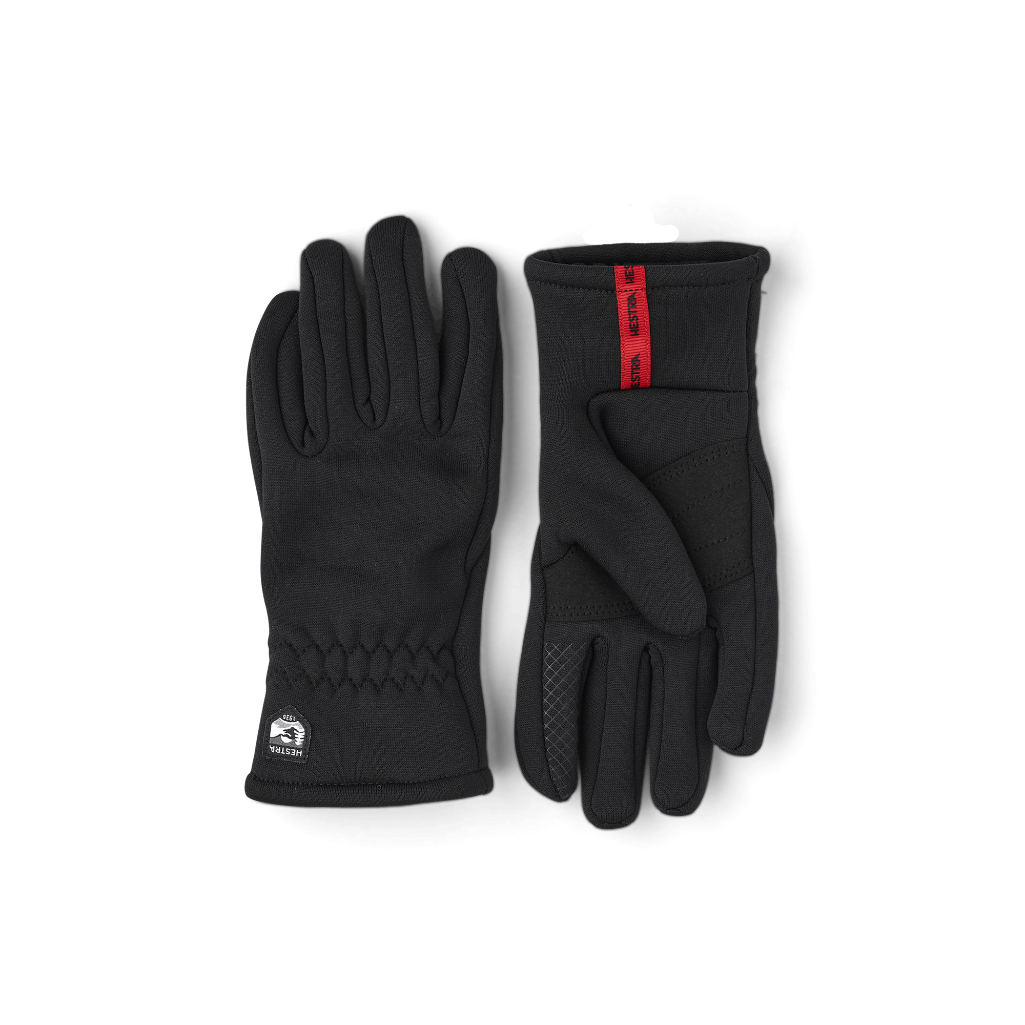 Black fleece inner glove with touch function (1 of 5)