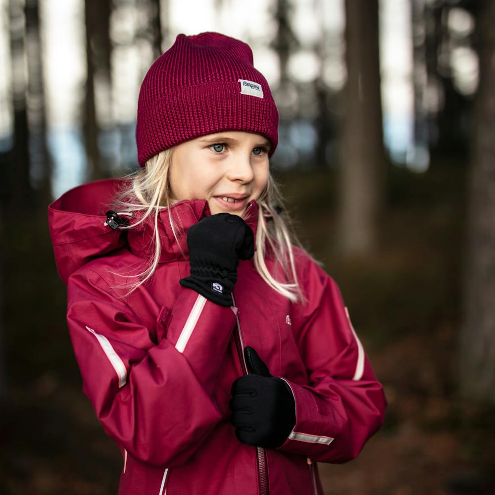 Black fleece inner glove with touch function (5 of 5)