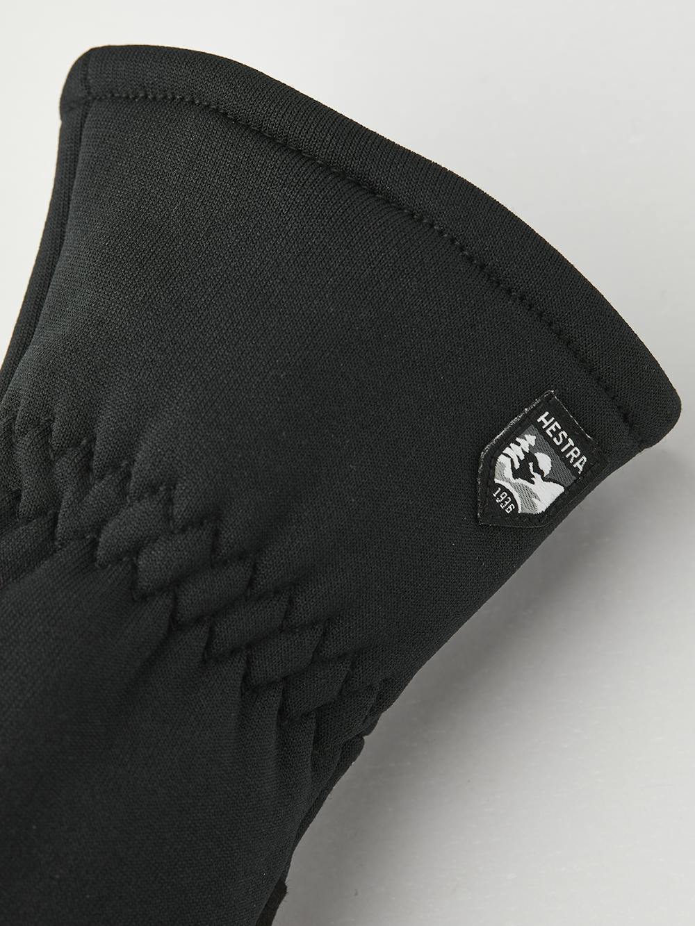Black fleece inner glove with touch function (2 of 4)