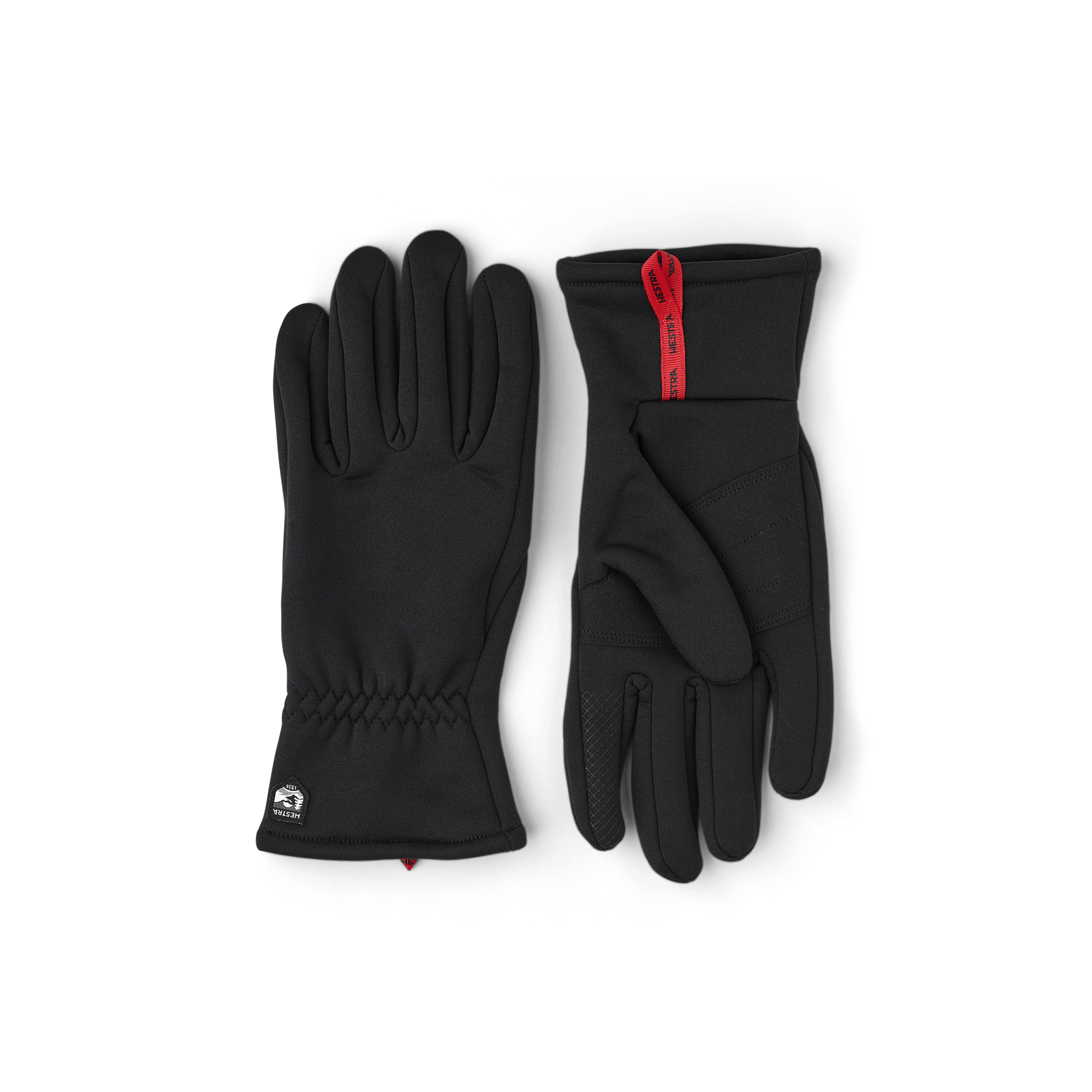 Black fleece inner glove with touch function (1 of 4)