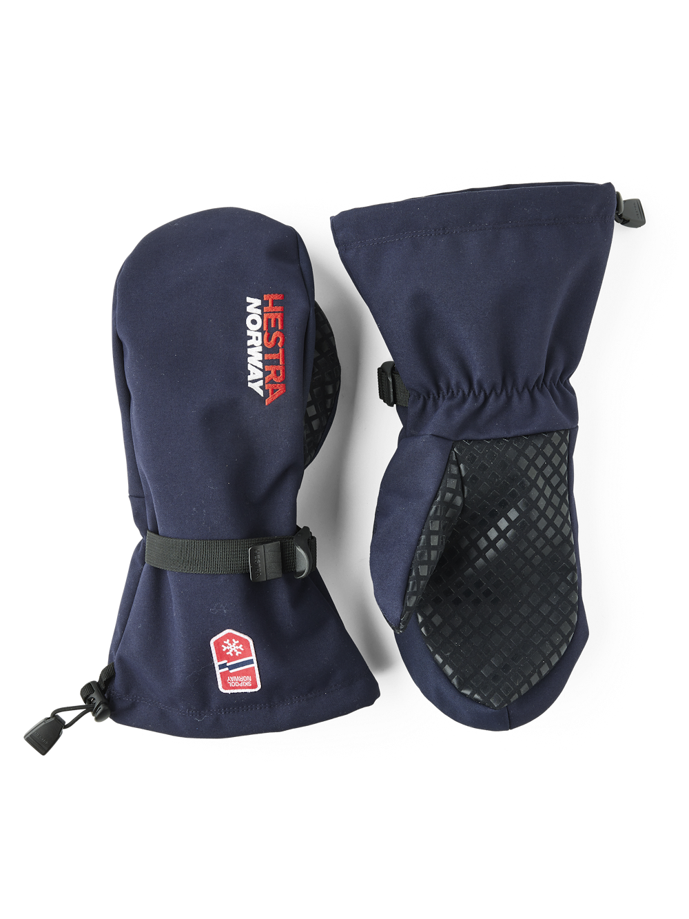 Pull Over Mitt in the color Navy & red (1 of 5)