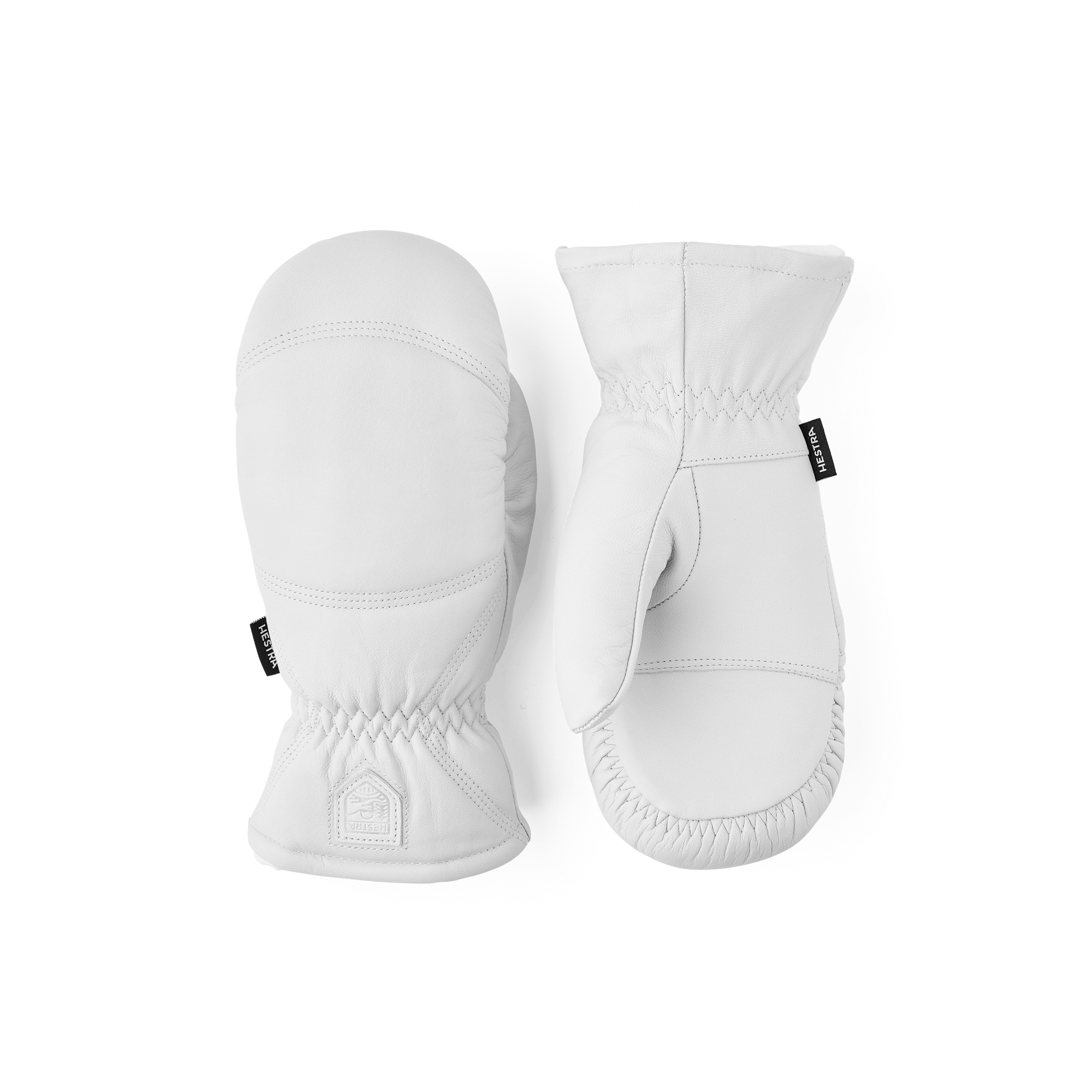 White goat leather mitten (1 of 8)