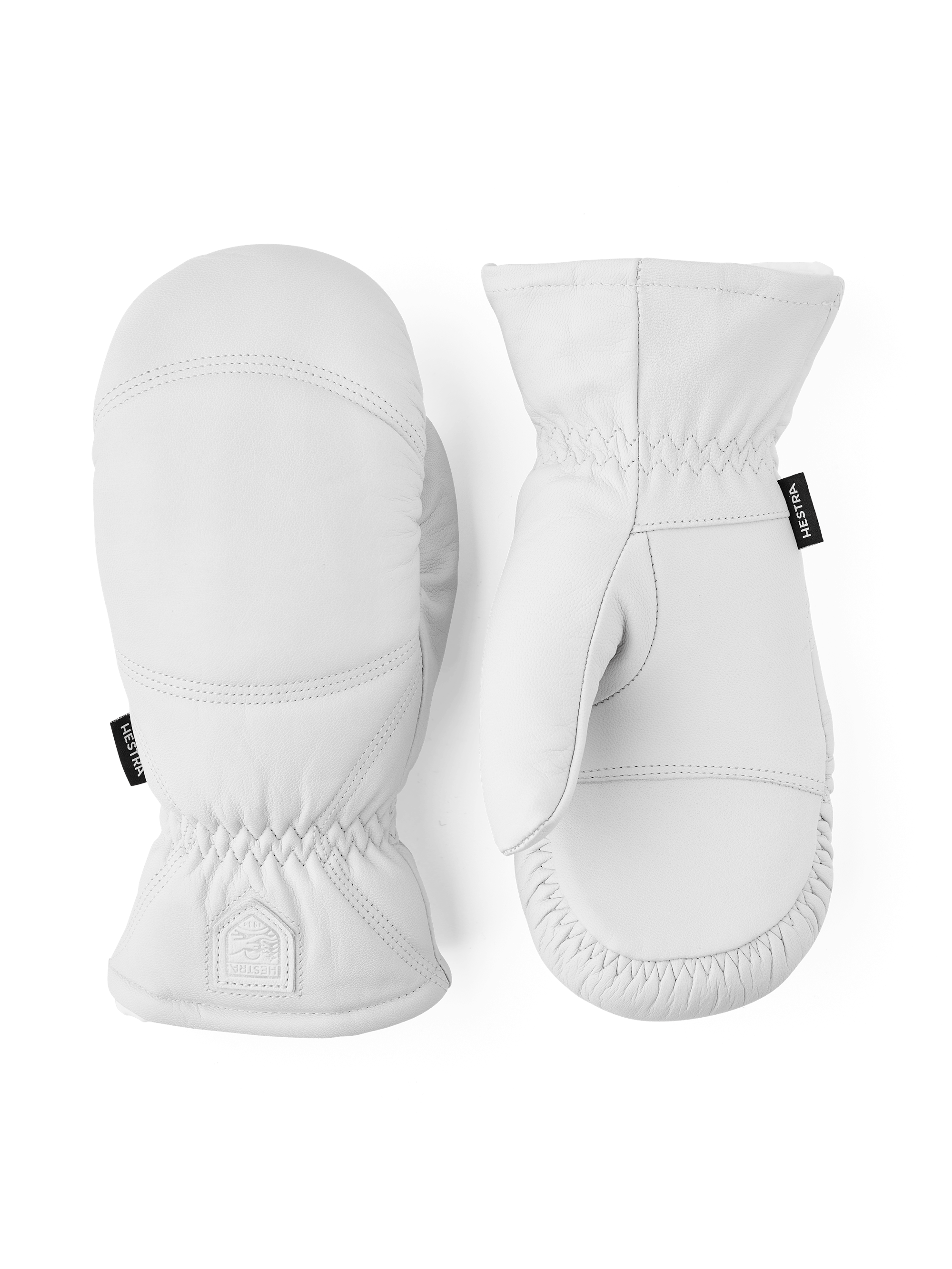 White goat leather mitten (1 of 8)