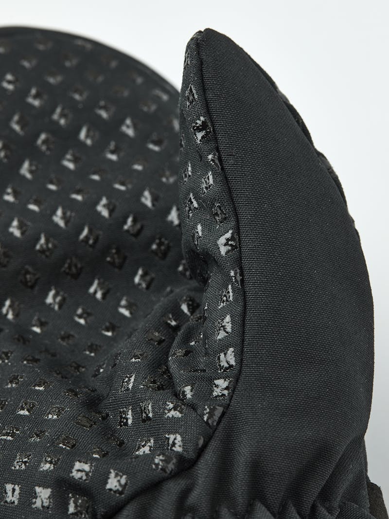 Black fabric mitten with wrist adjustment (4 of 4)