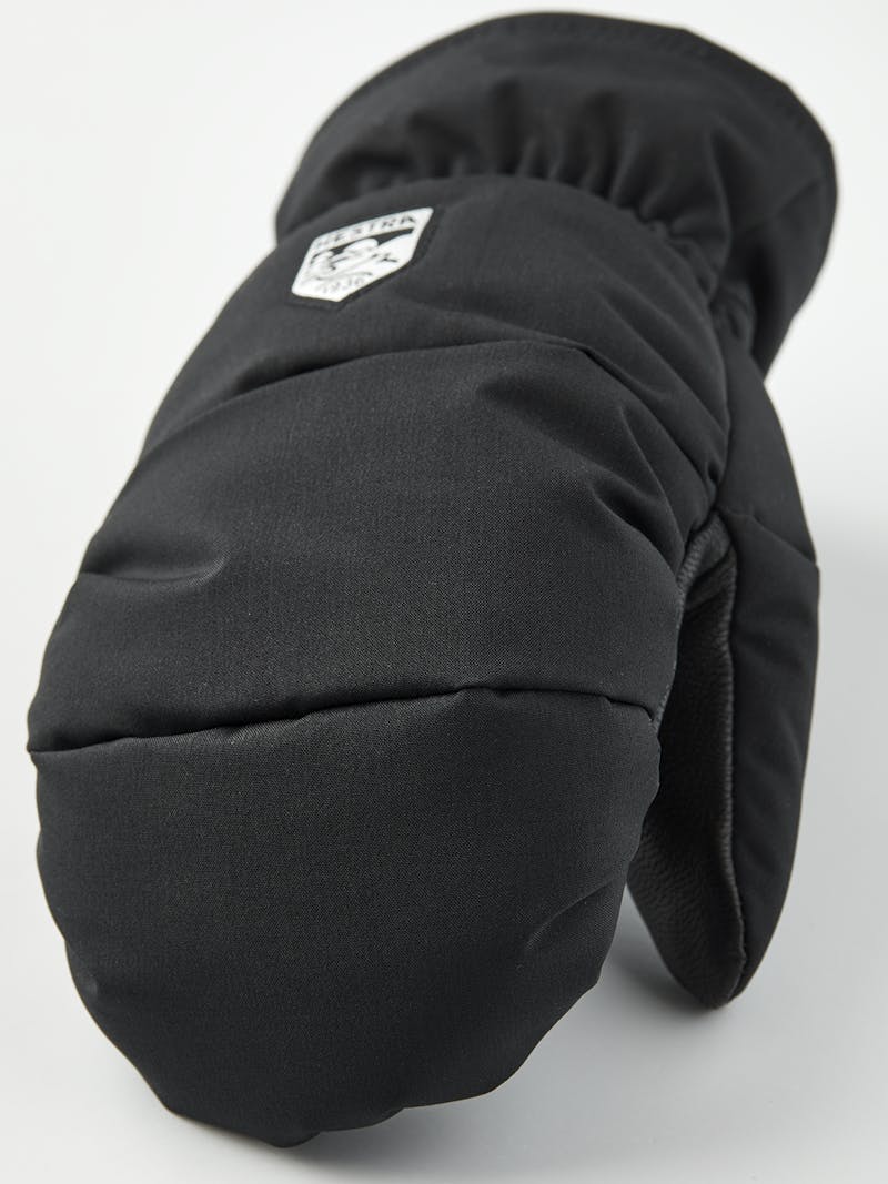Black mitten with goat leather palm (4 of 4)