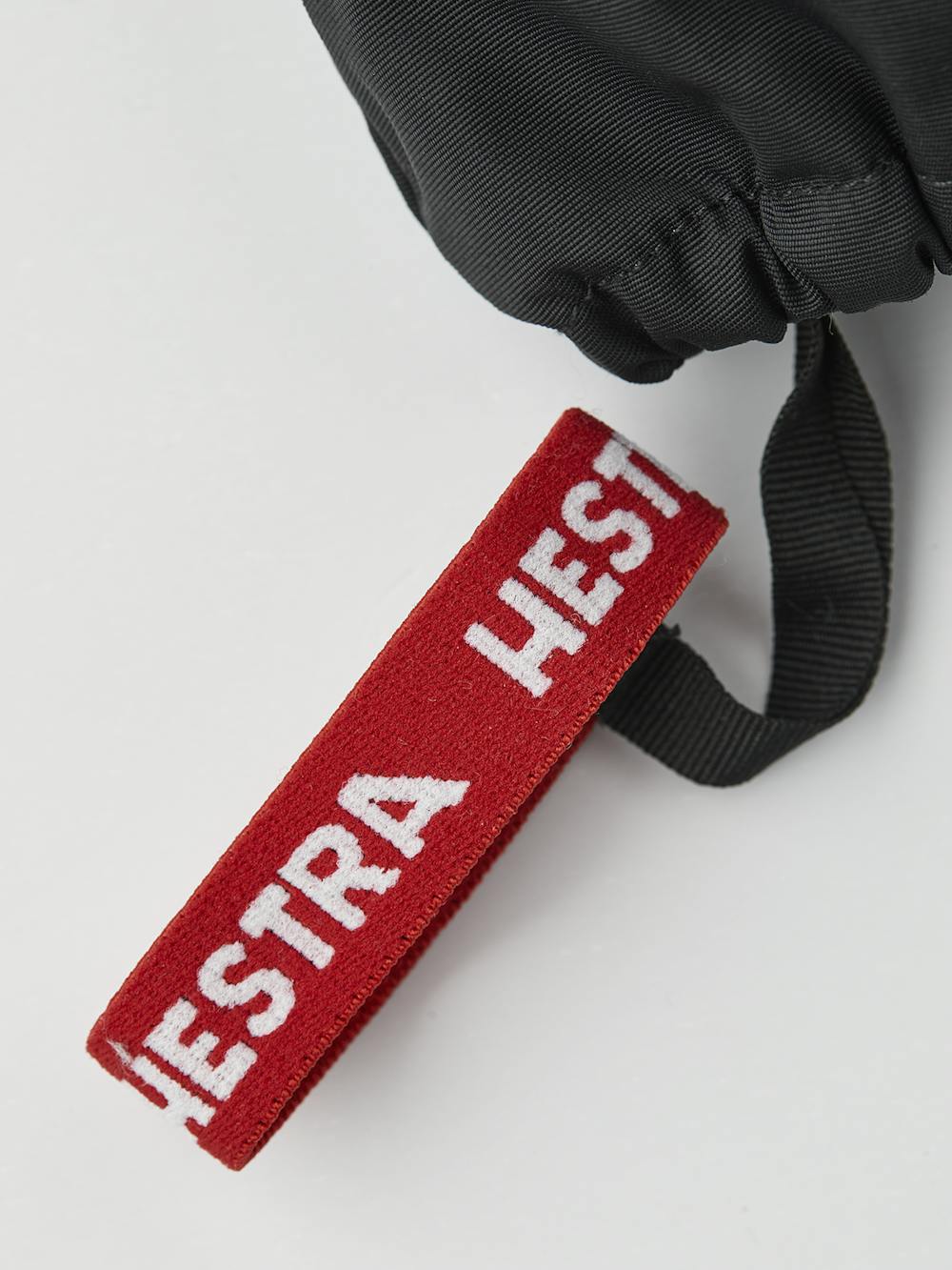 Schwarzer Fausthandschuh aus Stoff mit schwarzer Innenhand (2 oder 5)