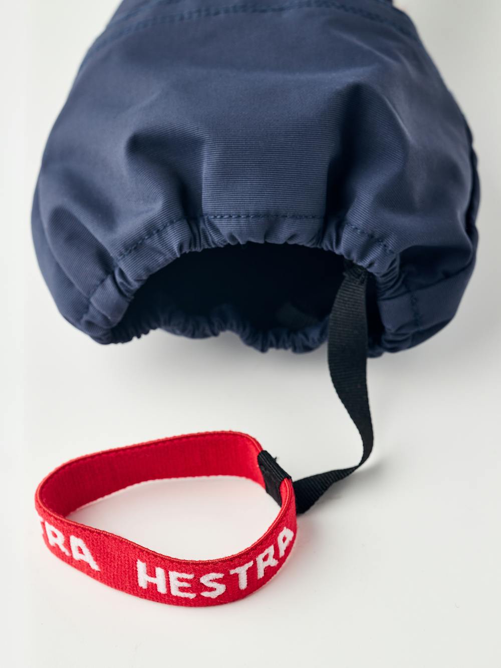 Dark blue fabric mitten with black palm (5 of 5)