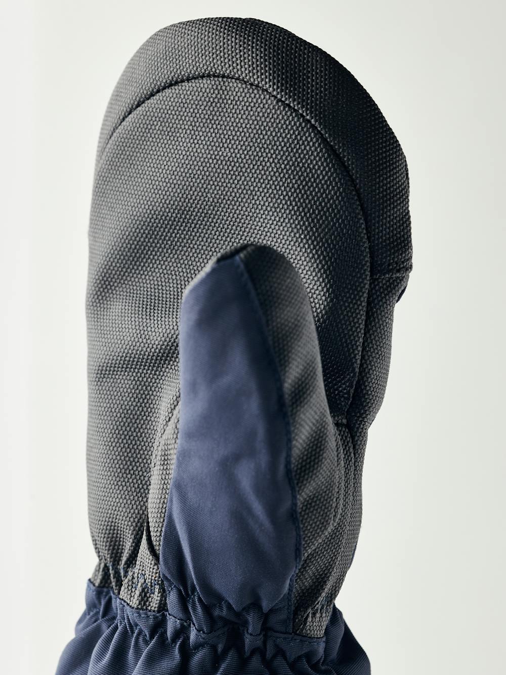 Dark blue fabric mitten with black palm  (3 of 5)