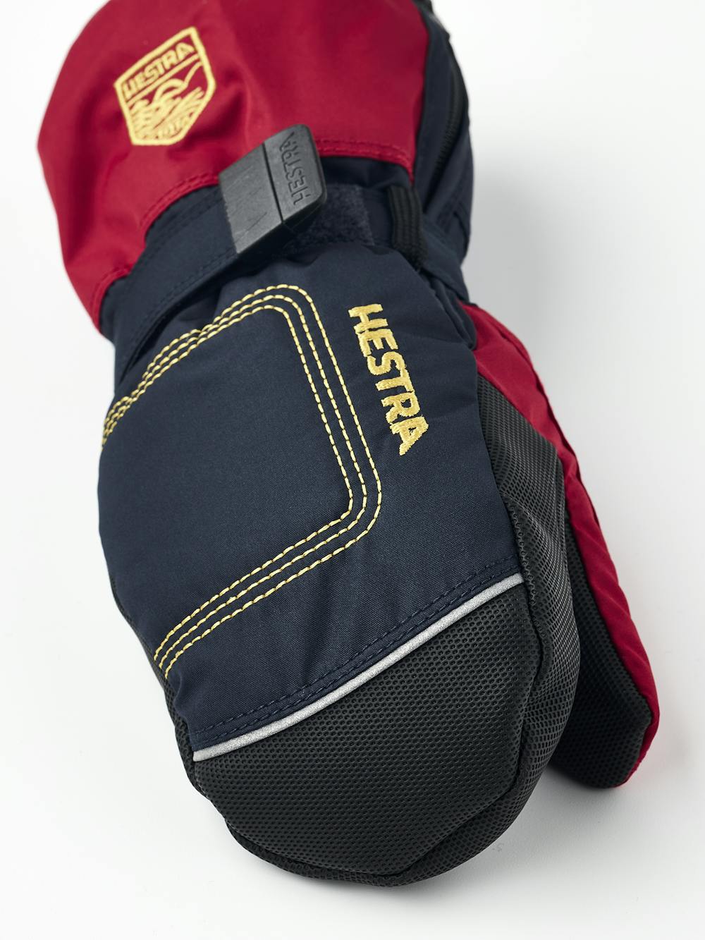 Baby Zip Long Mitt i färgen Dark navy/red (4 av 5)