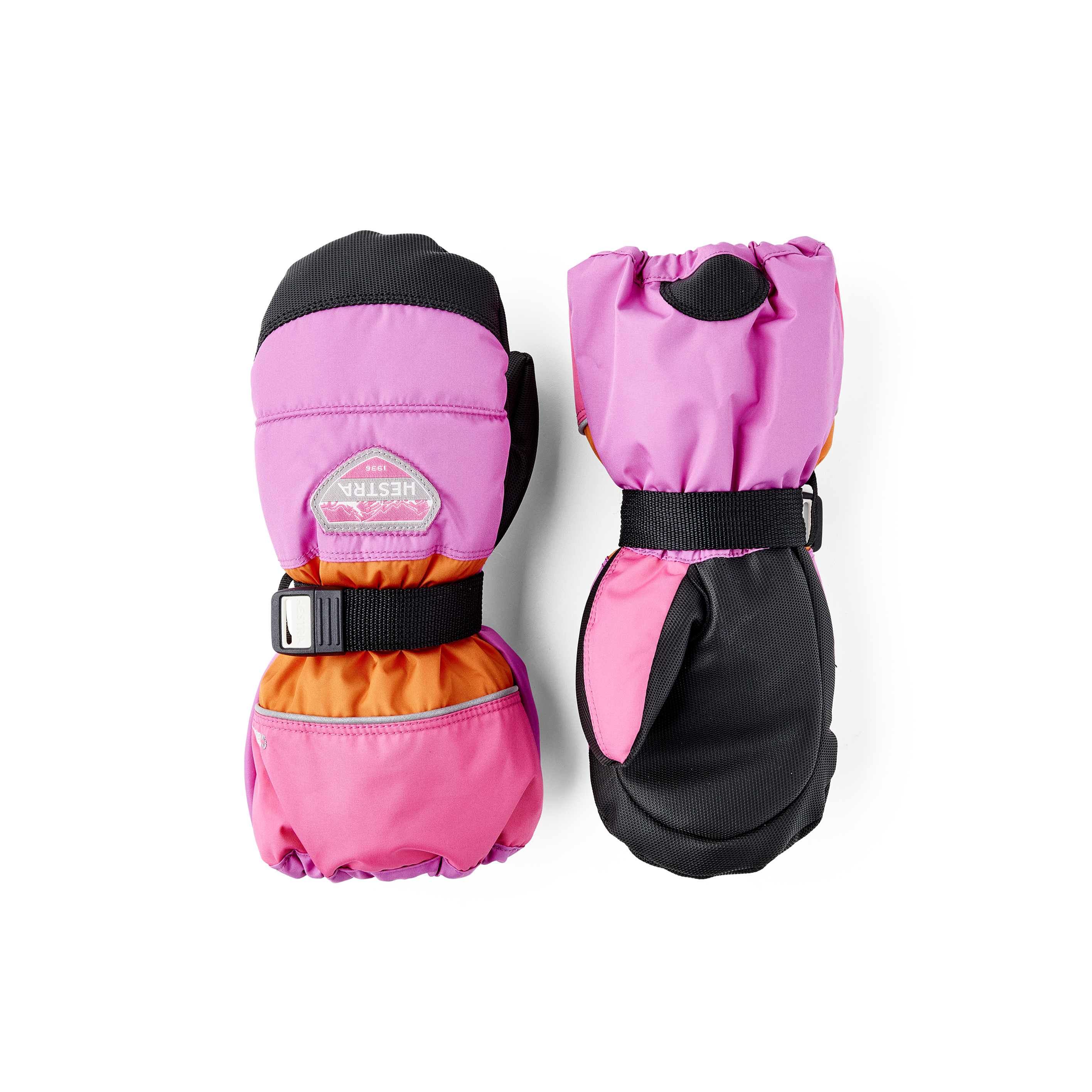 Kids' CZone - mitt - Cerise Multi | Hestra Gloves