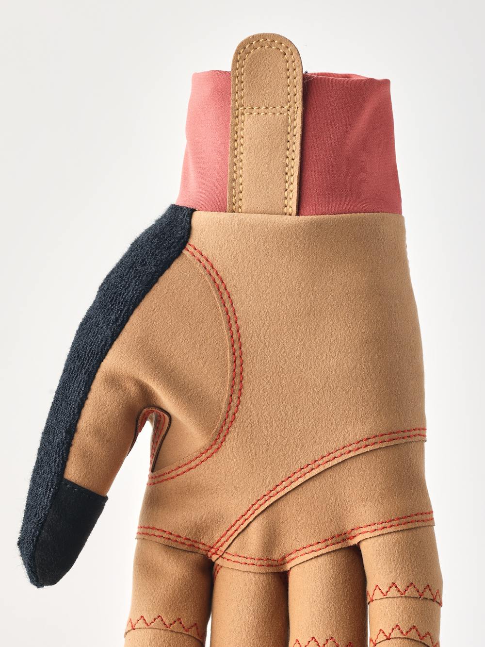 Ergo Grip Race Cut - 5 finger in the color Rust/Tan (5 of 5)