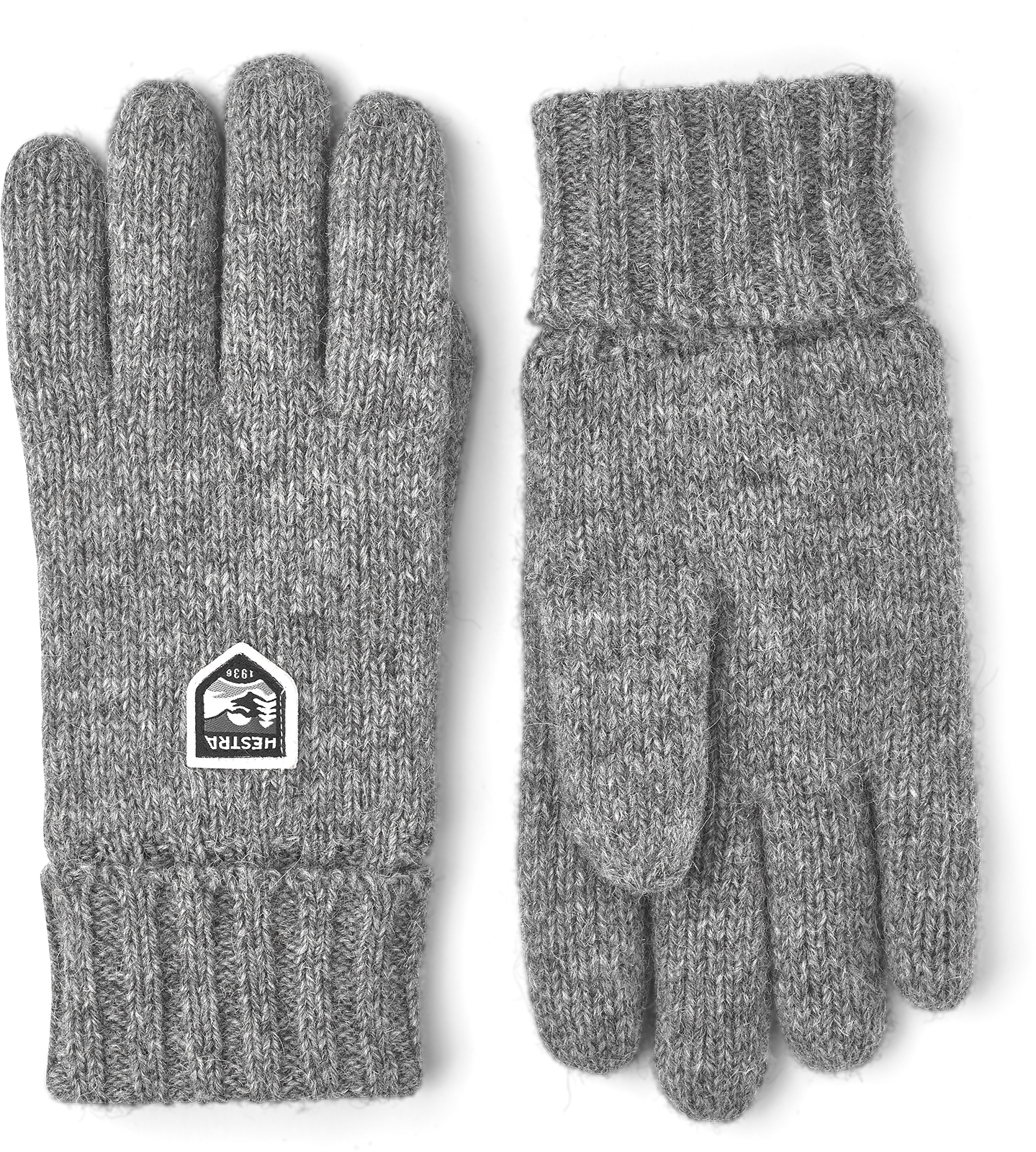 Hestra Basic Wool Handschoenen in het Grijs voor heren Heren Accessoires voor voor Handschoenen 