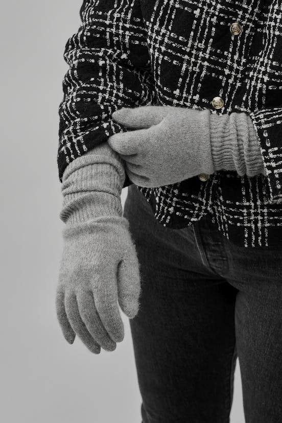 Alternative image for Ladies' cashmere glove 8 Bt