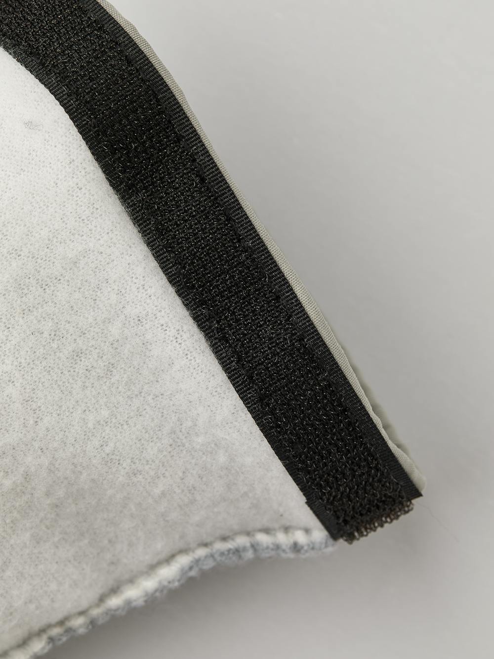 Weißes maschinengenähtes Handschuhfutter (3 oder 4)