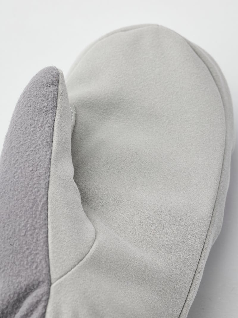 Light purple print fabric mitten with white palm (2 of 5)